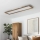 Eglo - Dimmbares Anbau-/Einbaupanel (LED RGBW) SALOBRENA-C WOOD LED/34W/230V 2700-6500K 34x124 cm braun + Fernbedienung