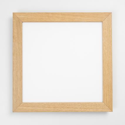 Eglo - Dimmbares LED-Anbaupanel POZZALLO WOOD LED/21W/230V 2700-6500K 49,5x49,5 cm braun + Fernbedienung