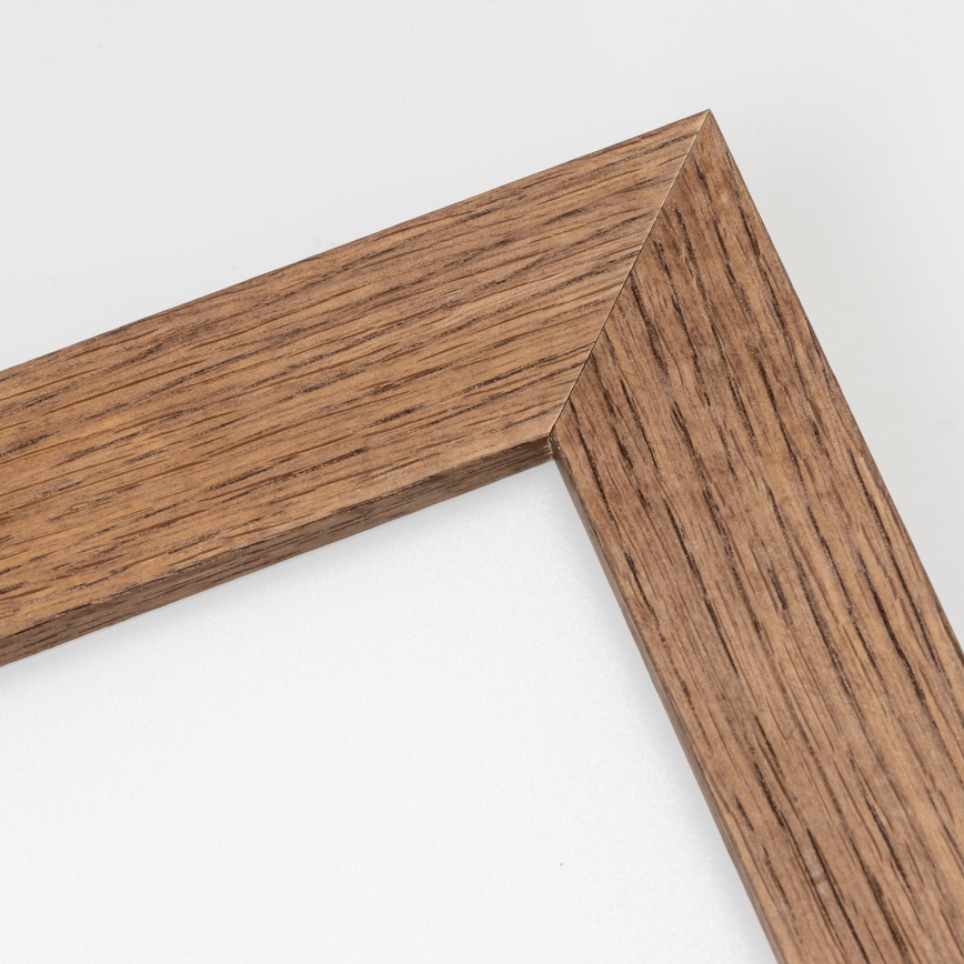 Eglo - Dimmbares LED-Anbaupanel POZZALLO WOOD LED/21W/230V 2700-6500K 49,5x49,5 cm dunkelbraun + Fernbedienung