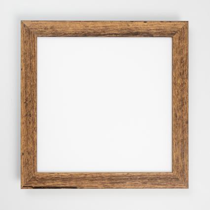 Eglo - Dimmbares LED-Anbaupanel SALOBRENA 2 WOOD LED/25W/230V 4000K 49,5x49,5 cm braun