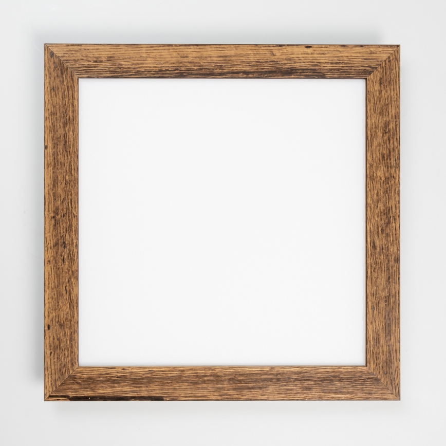 Eglo - Dimmbares LED-Anbaupanel SALOBRENA 2 WOOD LED/25W/230V 4000K 49,5x49,5 cm braun