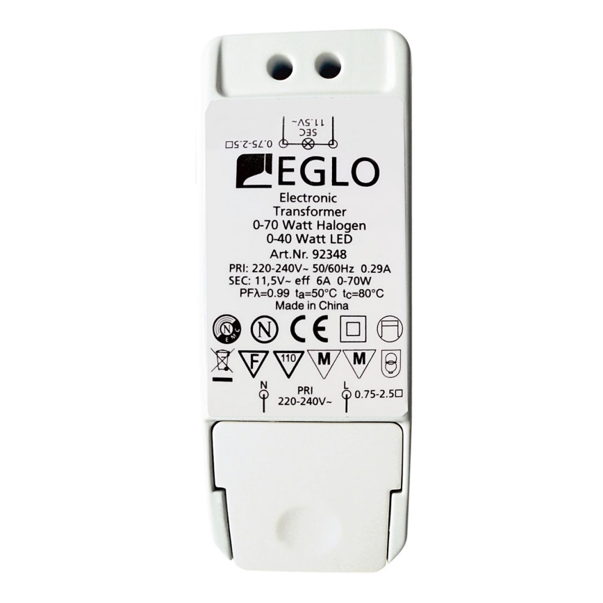 Eglo - elektrischer Transformator 70W/230V/11,5V AC