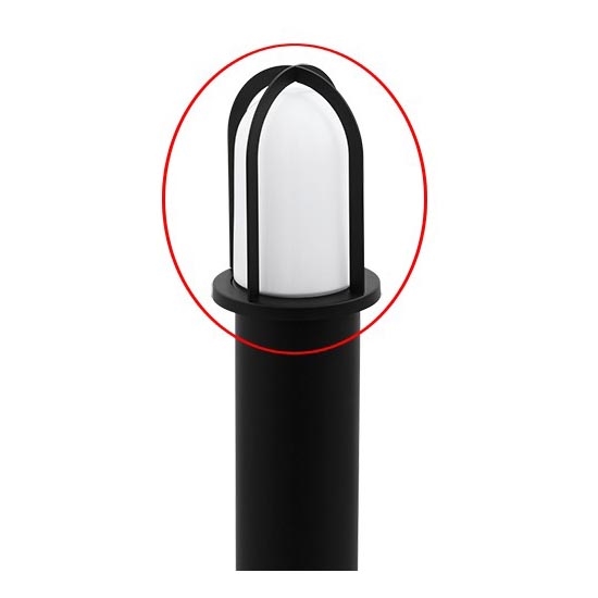 Eglo - Ersatzglas für Außenlampe PAULLO