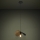 Eglo - Hängeleuchte 1xE27/40W/230V 41 cm schwarz/golden