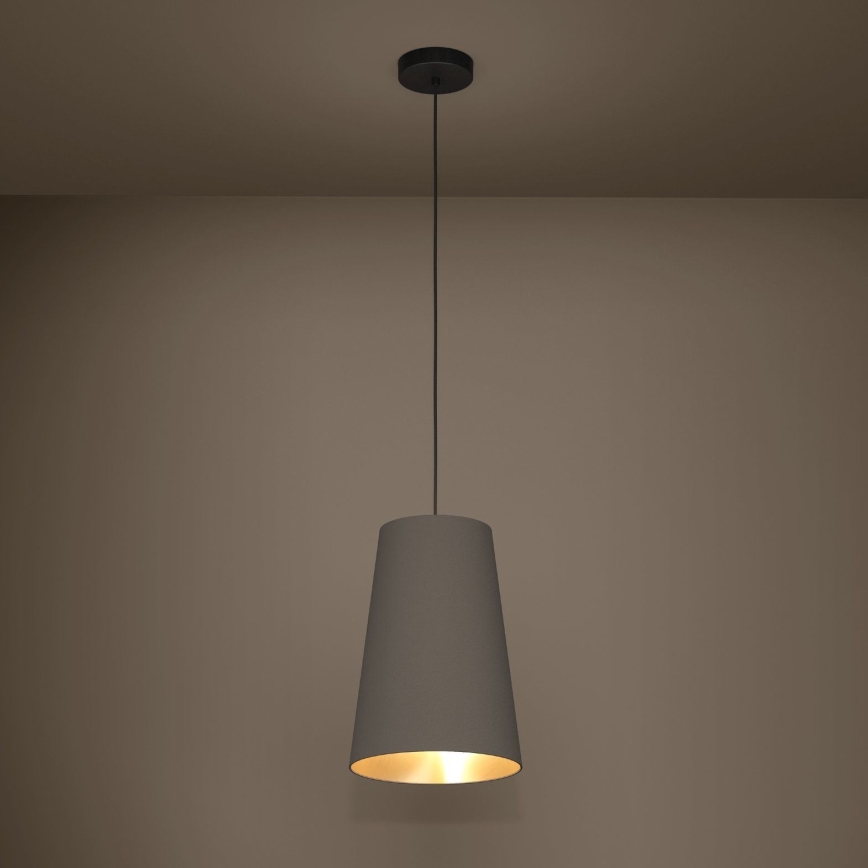Eglo - Hängeleuchte 1xE27/40W/230V braun