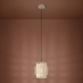 Eglo - Hängeleuchte 1xE27/40W/230V d 21 cm cremefarben