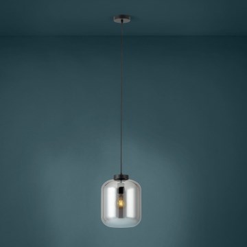 Eglo - Hängeleuchte 1xE27/40W/230V d 25 cm rauchig