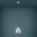 Eglo - Hängeleuchte 1xE27/40W/230V d 26 cm rauchig