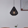 Eglo - Hängeleuchte 1xE27/40W/230V d 33,5 cm schwarz