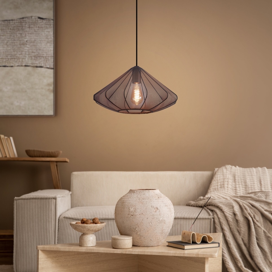 Eglo - Hängeleuchte 1xE27/40W/230V d 42,5 cm schwarz