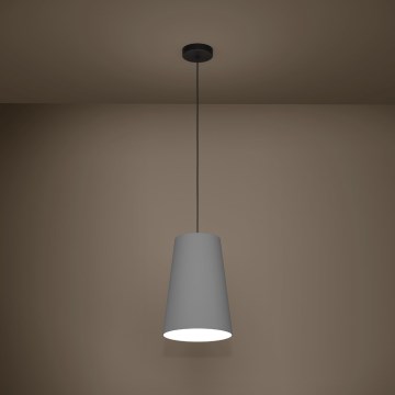 Eglo - Hängeleuchte 1xE27/40W/230V grau