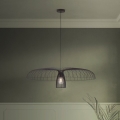 Eglo - Hängeleuchte 1xE27/60W/230V d 98,5 cm schwarz