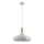 Eglo - Hängeleuchte 1xE27/60W/230V Ø 40 cm silber
