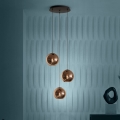 Eglo - Hängeleuchte 3xE27/40W/230V kupfern