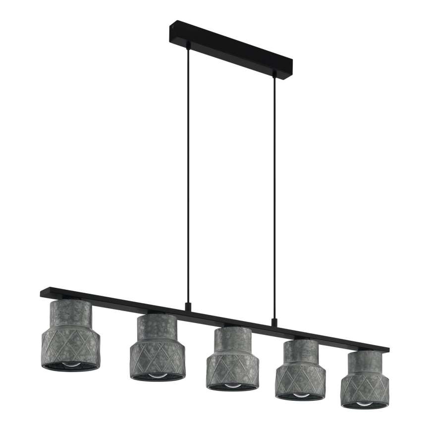 Eglo - Hängeleuchte 5xE27/40W/230V