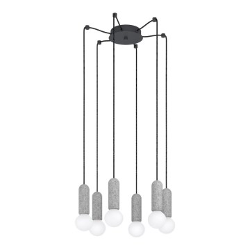 Eglo - Hängeleuchte 6xE27/40W/230V Spinne
