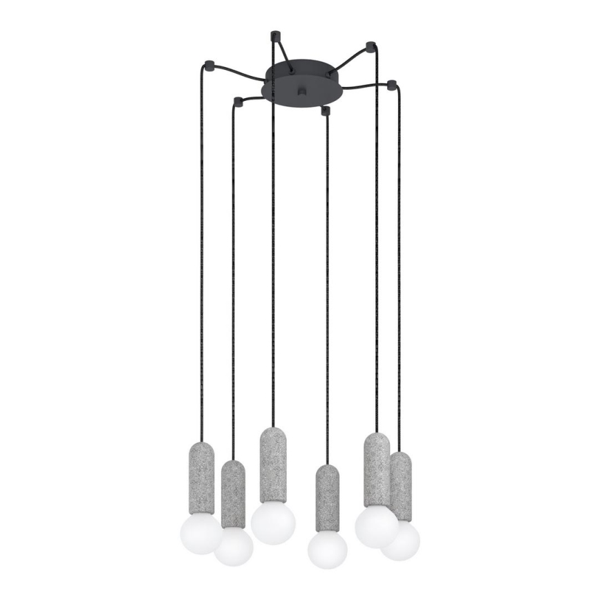 Eglo - Hängeleuchte 6xE27/40W/230V Spinne
