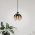 Eglo - Hängeleuchte an Kabel 1xE27/40W/230V braun