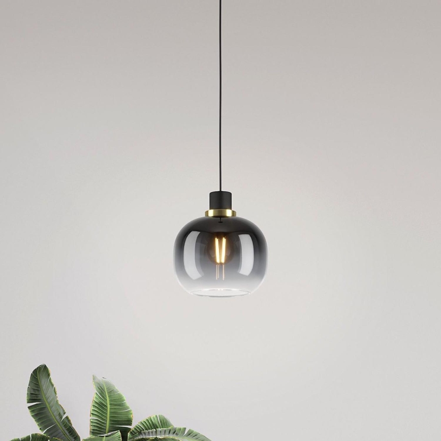 Eglo - Hängeleuchte an Kabel 1xE27/40W/230V grau