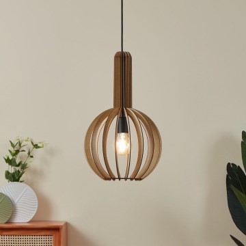 Eglo - Hängeleuchte an Kabel 1xE27/40W/230V Ø 31 cm beige