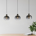 Eglo - Hängeleuchte an Kabel 3xE27/40W/230V grau