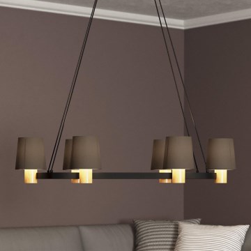 Eglo - Hängeleuchte an Kabel 6xE27/40W/230V