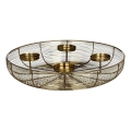 Eglo - Kerzenhalter Ø 45 cm in Gold
