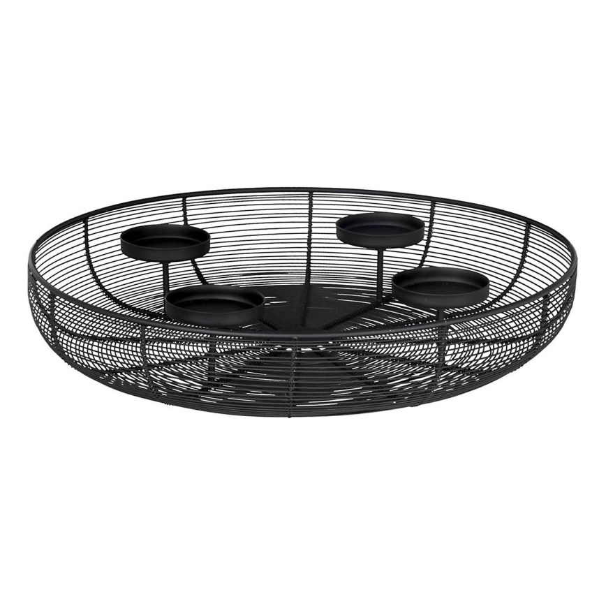 Eglo - Kerzenhalter Ø 45 cm schwarz