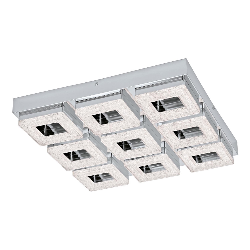 Eglo - Kristall-Deckenleuchte 9xLED/4W/230V