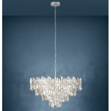 Eglo - Kronleuchter an Kette 10xE14/25W/230V T. 78 cm