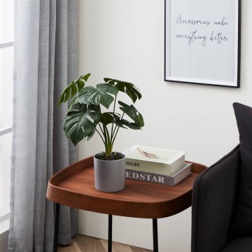 Eglo - Künstliche Pflanze in Blumentopf 42x30 cm Monstera