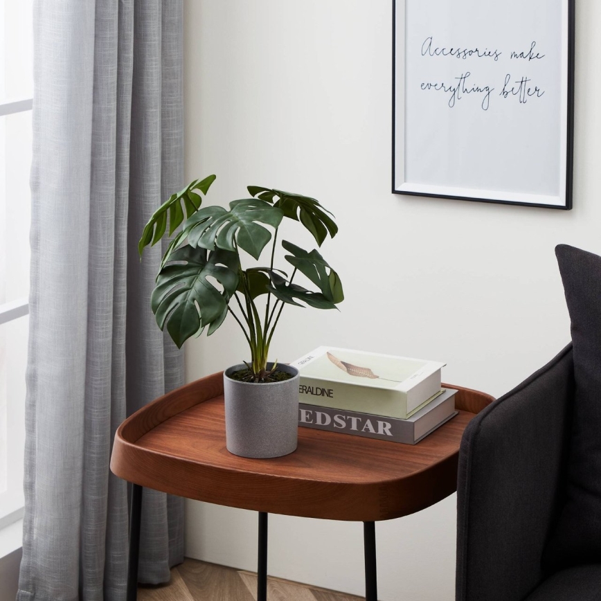Eglo - Kunstpflanze im Blumentopf 42x30 cm Monstera