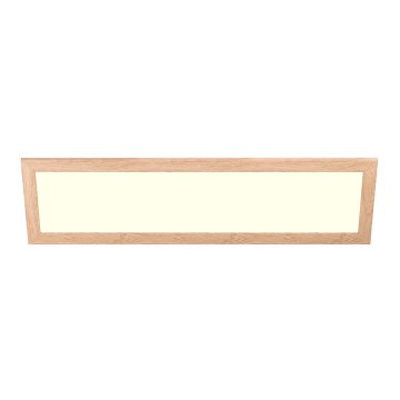 Eglo - LED-Anbaupanel SALOBRENA-RW WOOD LED/34W/230V 2700/4000K 124x34 cm braun