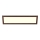 Eglo - LED-Anbaupanel SALOBRENA-RW WOOD LED/34W/230V 2700/4000K 124x34 cm dunkelbraun