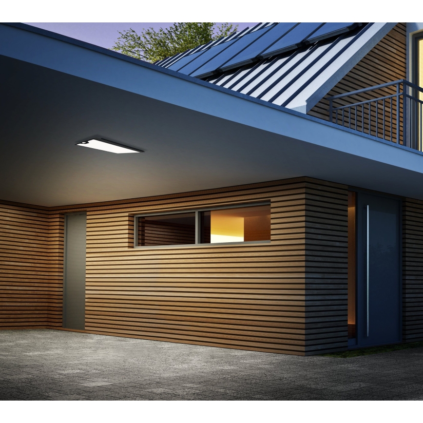 Eglo - LED Außen-Deckenleuchte mit Sensor CASAZZA LED/18,5W/230V IP44