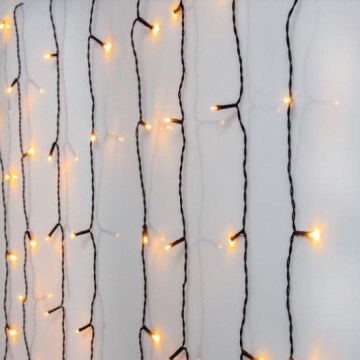 Eglo - LED-Außen-Lichtervorhang 120xLED 1,3m IP44 warmweiß