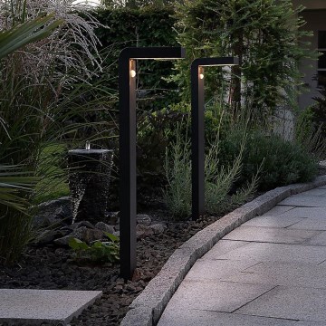 Eglo - LED Außen Solarleuchte mit Sensor 18xLED/0,2W/3,7V 2200 mAh IP44