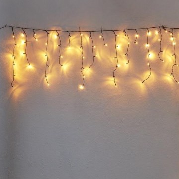 Eglo - LED-Außen-Weihnachtslichterkette 240xLED 6,4 m warmweiß IP44