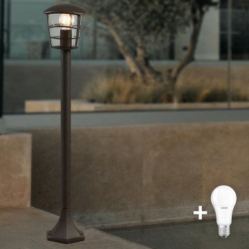 Eglo - LED Außenleuchte 1xE27/8,5W/230V IP44 schwarz