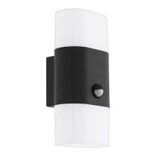 Eglo - LED Außenleuchte mit Senzor 2xLED/5,5W/230V