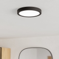 Eglo - LED-Badezimmer-Deckenleuchte LED/11,5W/230V 2700/4000/6500K Ø 21,1 cm IP44 Schwarz