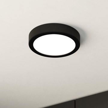 Eglo - LED Badezimmer-Deckenleuchte LED/11W/230V IP44 schwarz