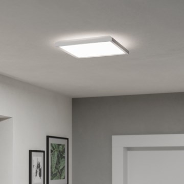 Eglo - LED Badezimmer-Deckenleuchte LED/13,4W/230V 2700/4000/6500K 29x29 cm IP44 Weiß