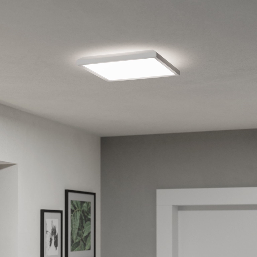Eglo - LED Badezimmer-Deckenleuchte LED/13,4W/230V 2700/4000/6500K 29x29 cm IP44 Weiß