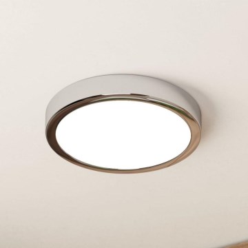 Eglo - LED Badezimmer-Deckenleuchte LED/17W/230V IP44 glänzender Chrom