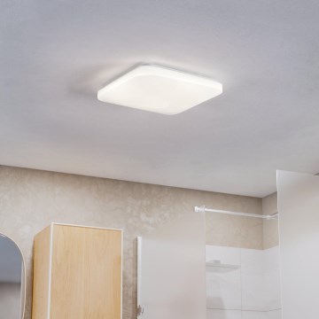 Eglo - LED Badezimmer-Deckenleuchte LED/18W/230V 33x33 cm IP44