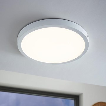 Eglo - LED Deckenleuchte 1xLED/25W/230V weiß rund 2500 lm Ø 40 cm