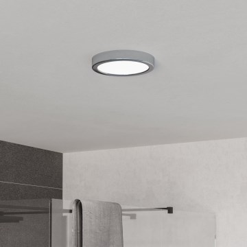 Eglo - LED-Deckenleuchte für Badezimmer LED/7,5W/230V 2700/4000/6500K Ø 16,6 cm IP44 glänzender Chrom