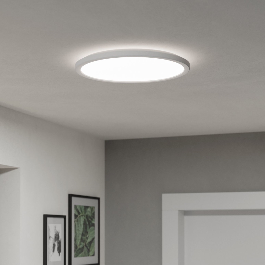Eglo - LED-Deckenleuchte für den Outdoor-Bereich LED/18,5W/230V 2700/4000/6500K d 38,9 cm IP44 weiß