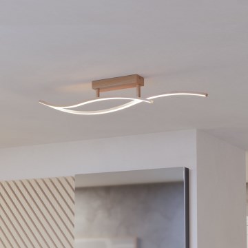 Eglo - LED-Deckenleuchte LED/12W/230V 4000K beige